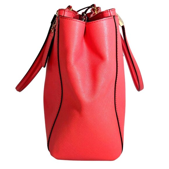 Coach 2013 Madison Christie Carryall No. K1320-29422 Red Crossbody Saffiano NWT - Picture 6 of 15